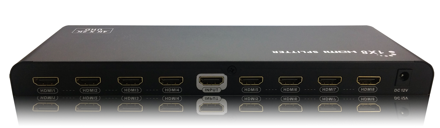 AV Gear AVG-UDA8-2.0  1 in 8 out HDMI 2.0 Distribution Amplifier