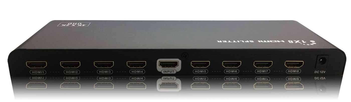 AV Gear AVG-UDA8-2.0  1 in 8 out HDMI 2.0 Distribution Amplifier
