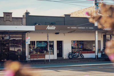Audio Influence store outside