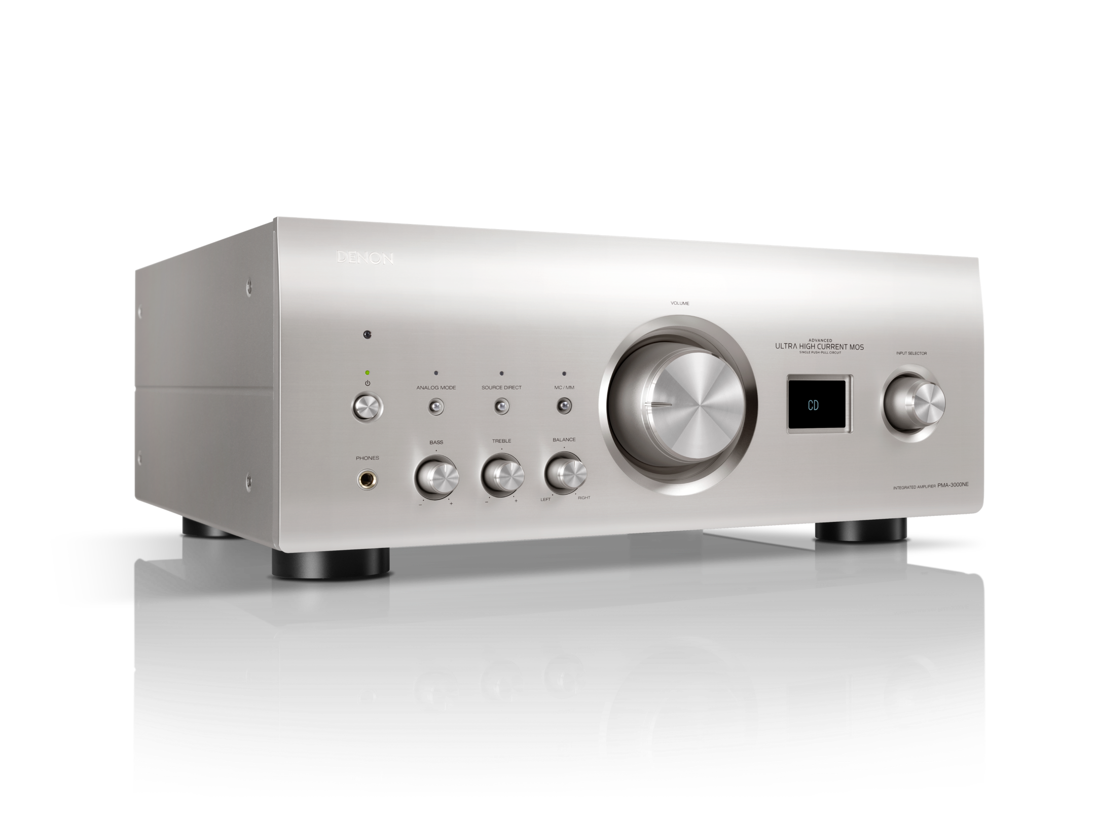 Denon PMA-3000NE - 2 Ch. 80W Integrated Amplifier with MM/MC phono stage