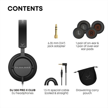 Beyerdynamic DJ 300 PRO X - Professional DJ Headphones