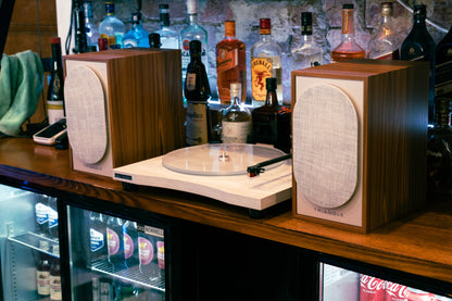 European sons HiFi Bundle - New Horizon 129i Turntable + Triangle Borea BR02 Bookshelf Speakers Bundle