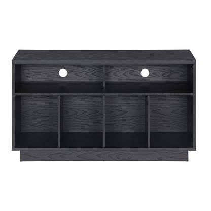 Tauris EDISON Media Stand 1200mm – Vinyl Record Storage & Component Cabinet in Black Oak Finish