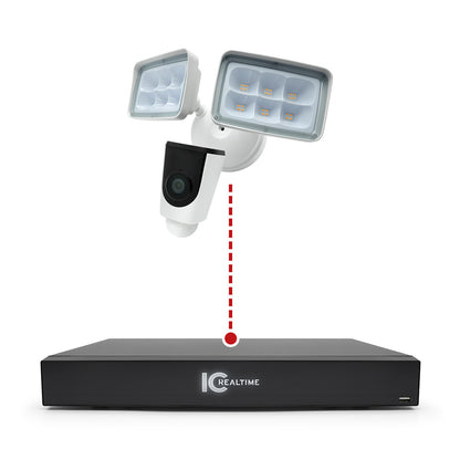 IC Realtime Flooder 2MP Wi-Fi Outdoor Floodlight Camera