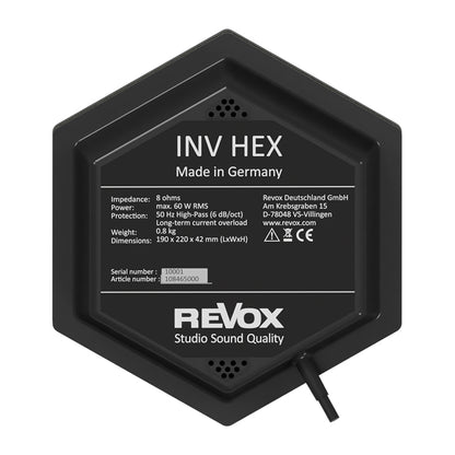 Revox INV HEX Architectural Speakers