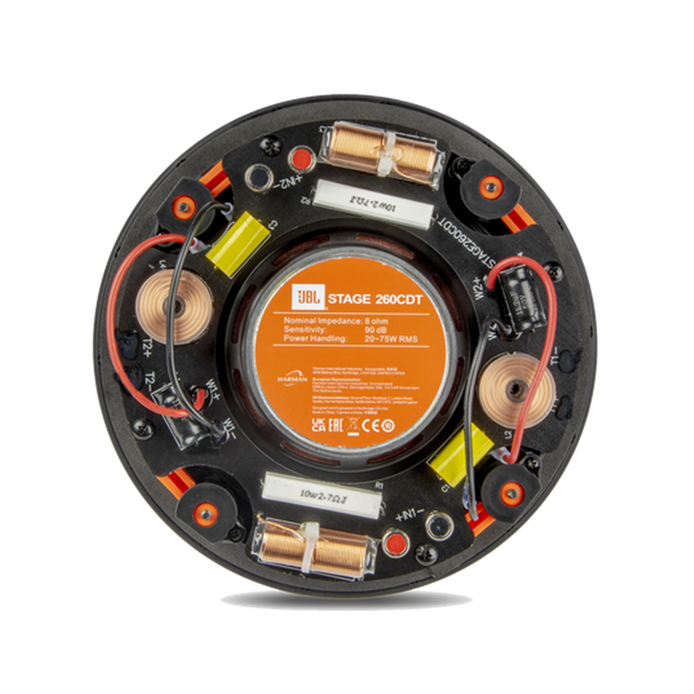 JBL Stage 2 - 6.5" Stereo In-Ceiling Stereo Summing 2 x 1" Aluminium Dome Tweeter