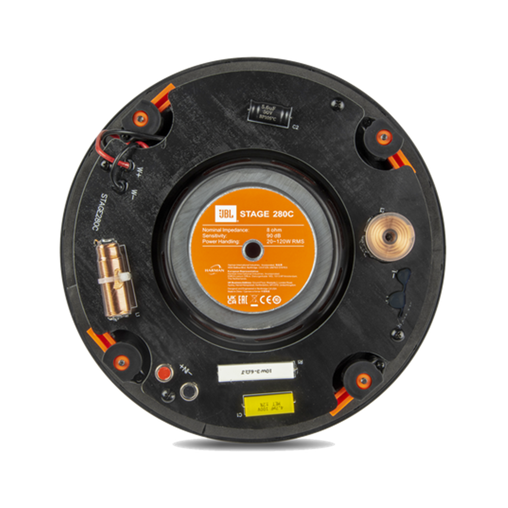 JBL Stage 2 - 8" In-Ceiling Architectural Speaker ROUND 1" Aluminium Dome Tweeter