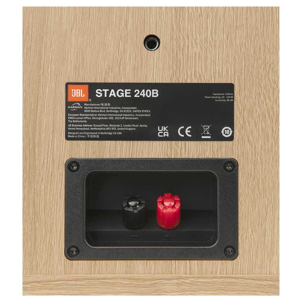 JBL Stage 2 240B Bookshelf Speakers 1" / 4.5" HDi+ Waveguide