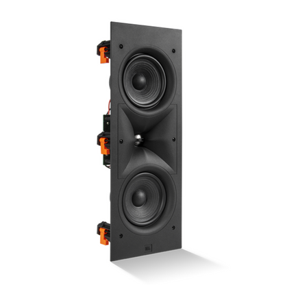 JBL Stage 2 - 2 x 5.25" LCR EA In-Wall Speaker - RECTANGLE 1" Aluminium Dome Tweeter
