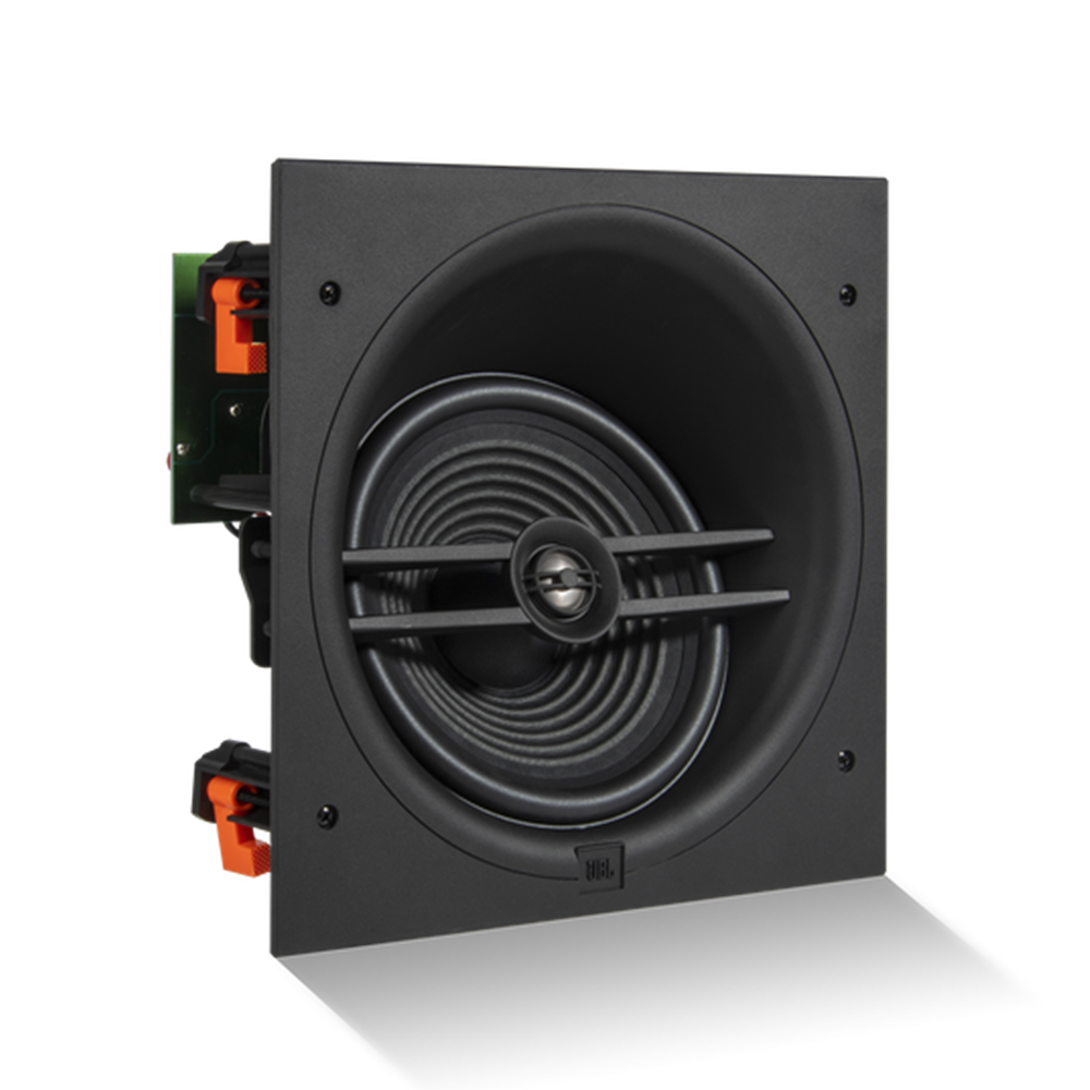 JBL Stage 2 - 8" Angled In-Ceiling Speaker SQUARE 1" Aluminium Done Tweeter