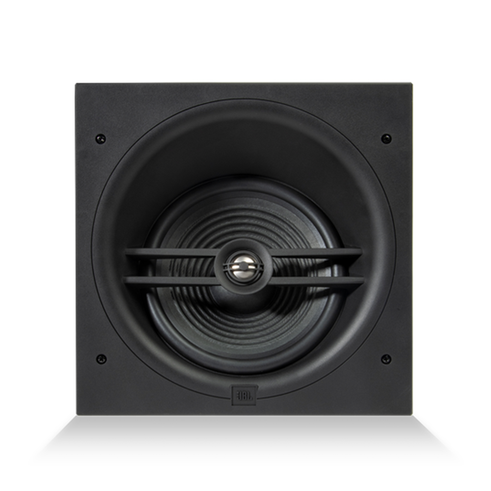 JBL Stage 2 - 8" Angled In-Ceiling Speaker SQUARE 1" Aluminium Done Tweeter
