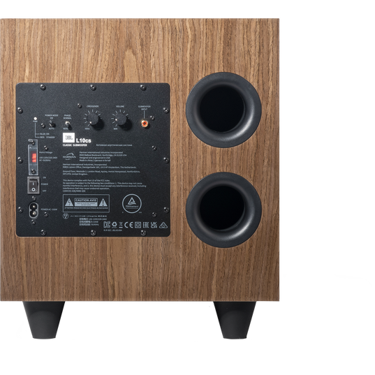 JBL L10cs Classic Series Subwoofer 10-inch (250mm) Down Firing Powered Subwoofer