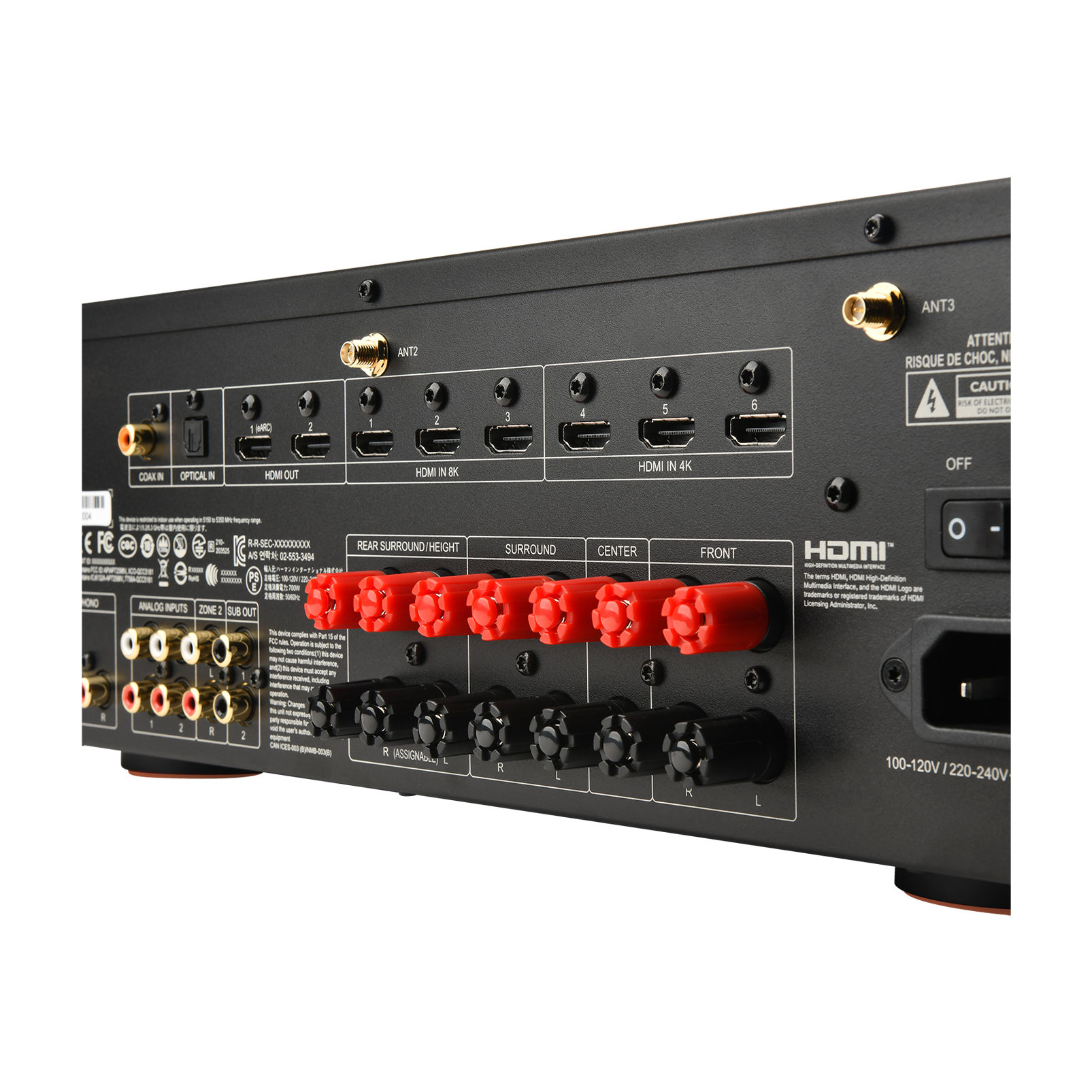 JBL MA7100HP 7.2-channel 8K High Performance AV Receiver