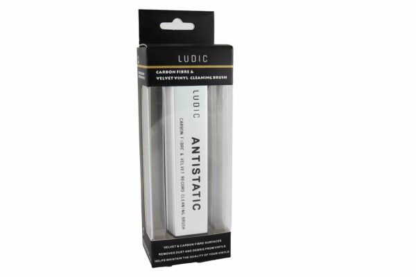 Ludic Antistatic Carbon Fibre & Velvet Cleaning Brush