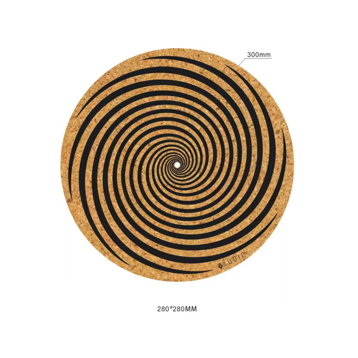 Ludic Cork LP slip mat Vertigo