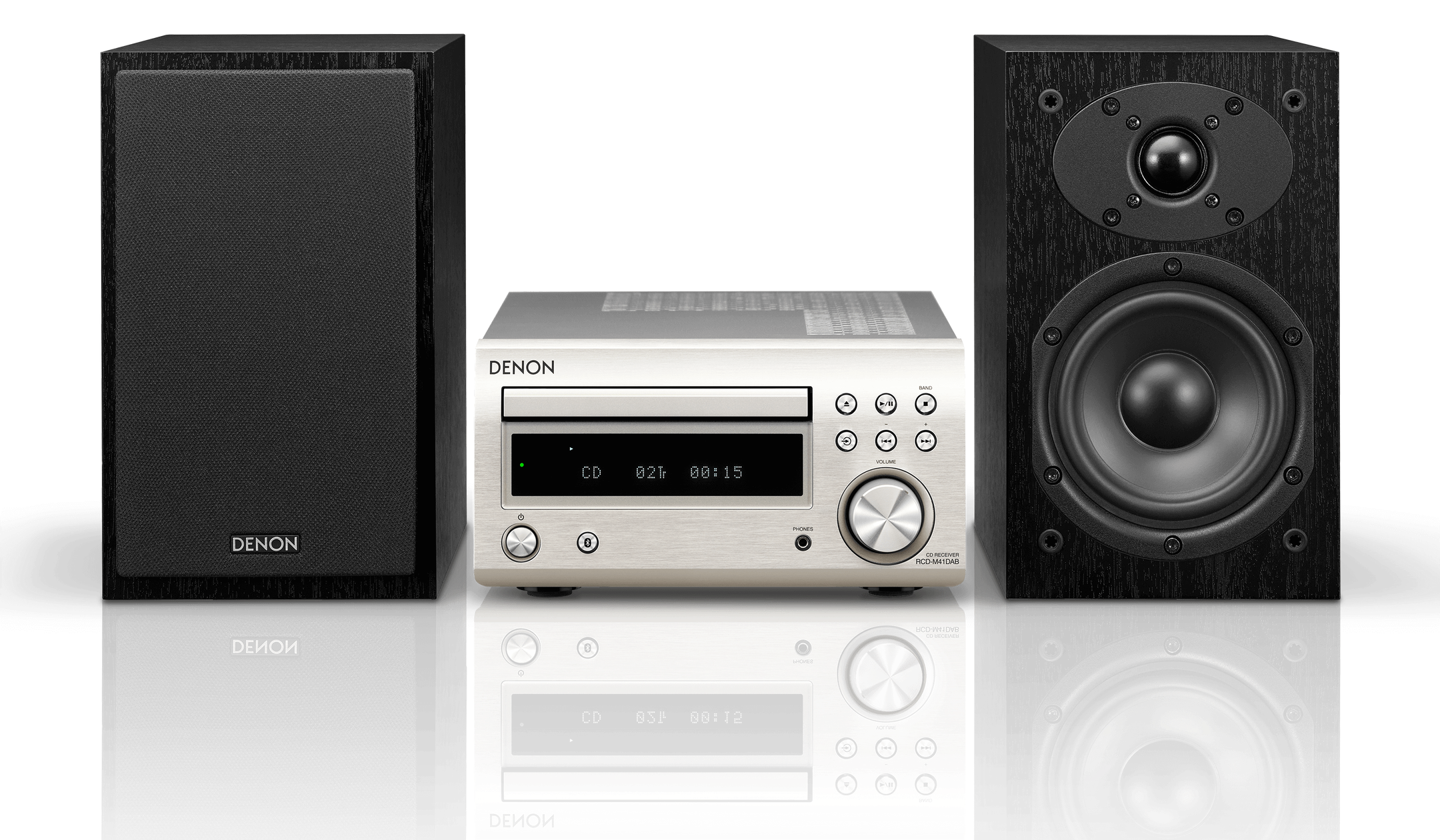 Denon D-M41DAB Mini HiFi System with CD, Bluetooth and FM/DAB+ Tuner