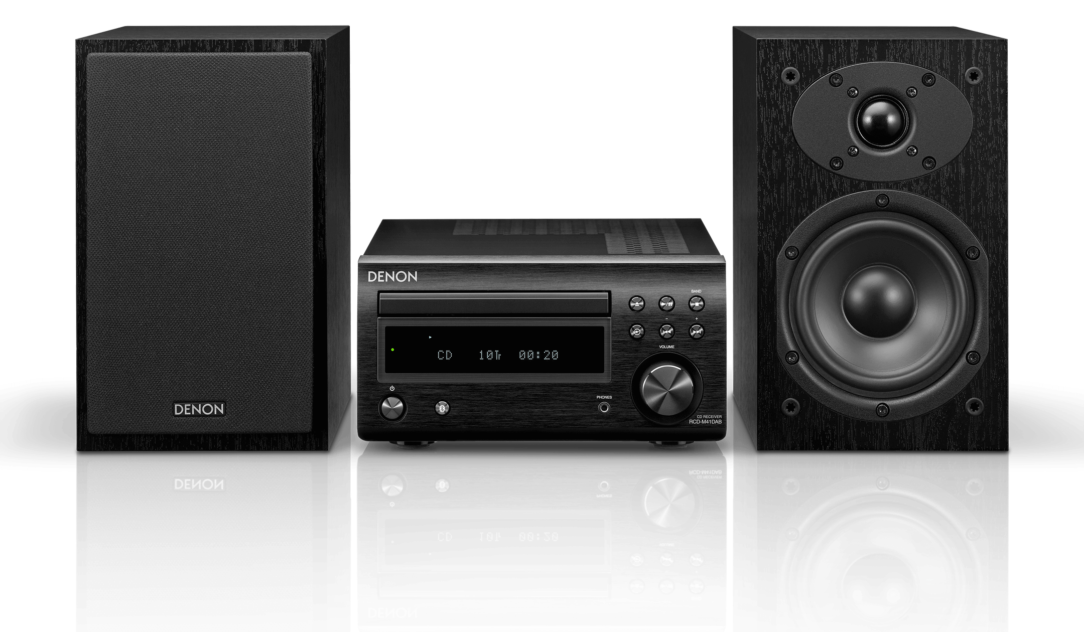 Denon D-M41DAB Mini HiFi System with CD, Bluetooth and FM/DAB+ Tuner