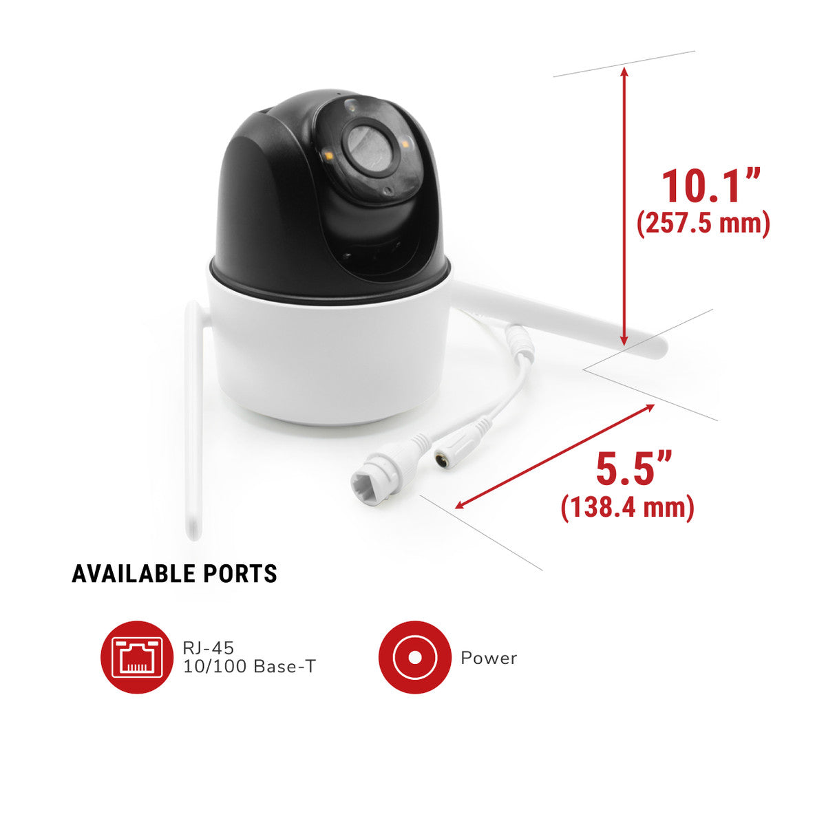 IC Realtime Orb Outdoor 360° Wi-FI Security Camera