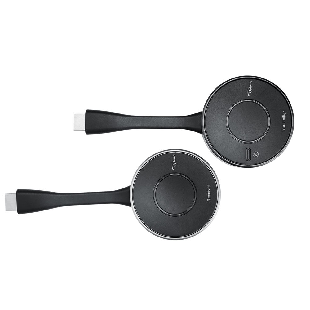 Optoma QuickCastPro 4k 1x Receiver 1x Transmitter Screenshare, HDMI