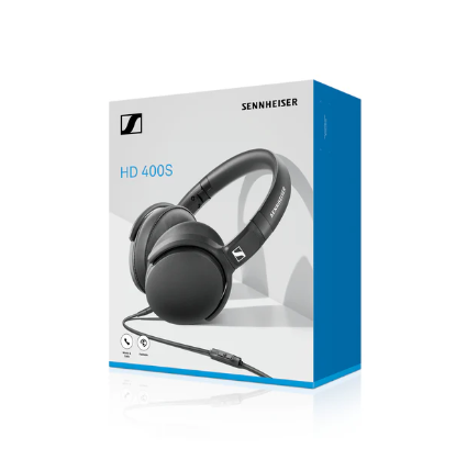 Sennheiser HD 400S Over Ear Headphones with Mic