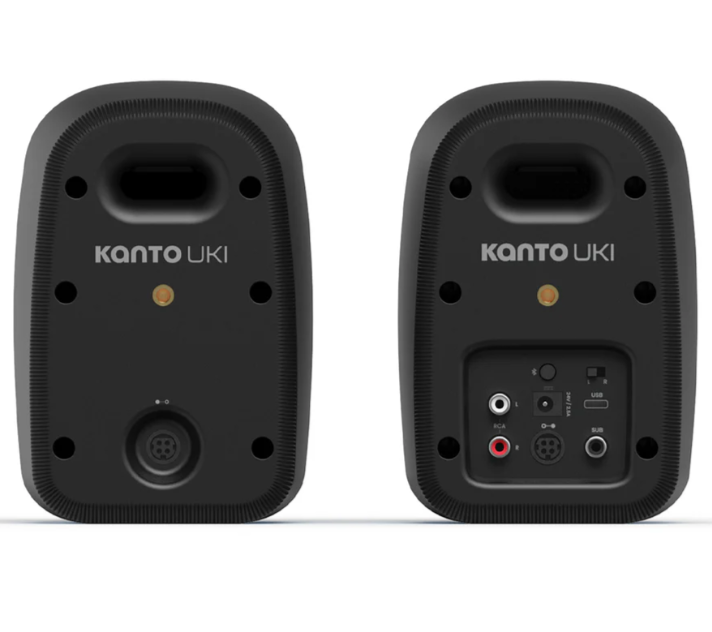 Kanto UKI 100W Desktop Speakers with Bluetooth, USB-C, Headphone out, Pair