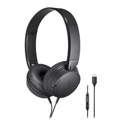 Audio Technica ATH-S120C On-Ear USB-C Headphones