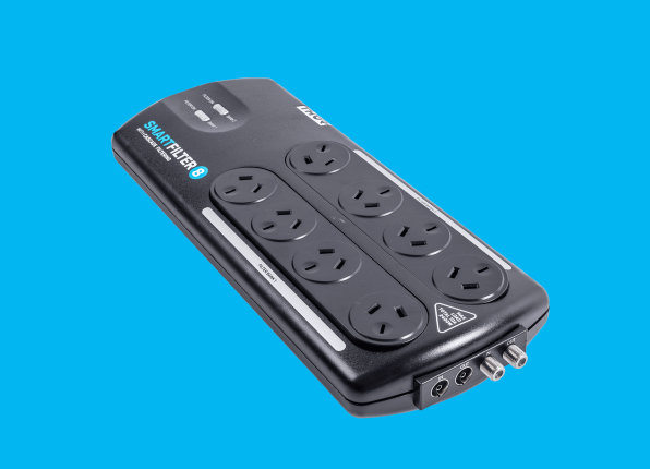 Thor SmartFilter SmartFilter8-03 APEX8-006 SmartFilter8-Box-edit B8+ – 8 Way Surge Protector with Advanced Filtration