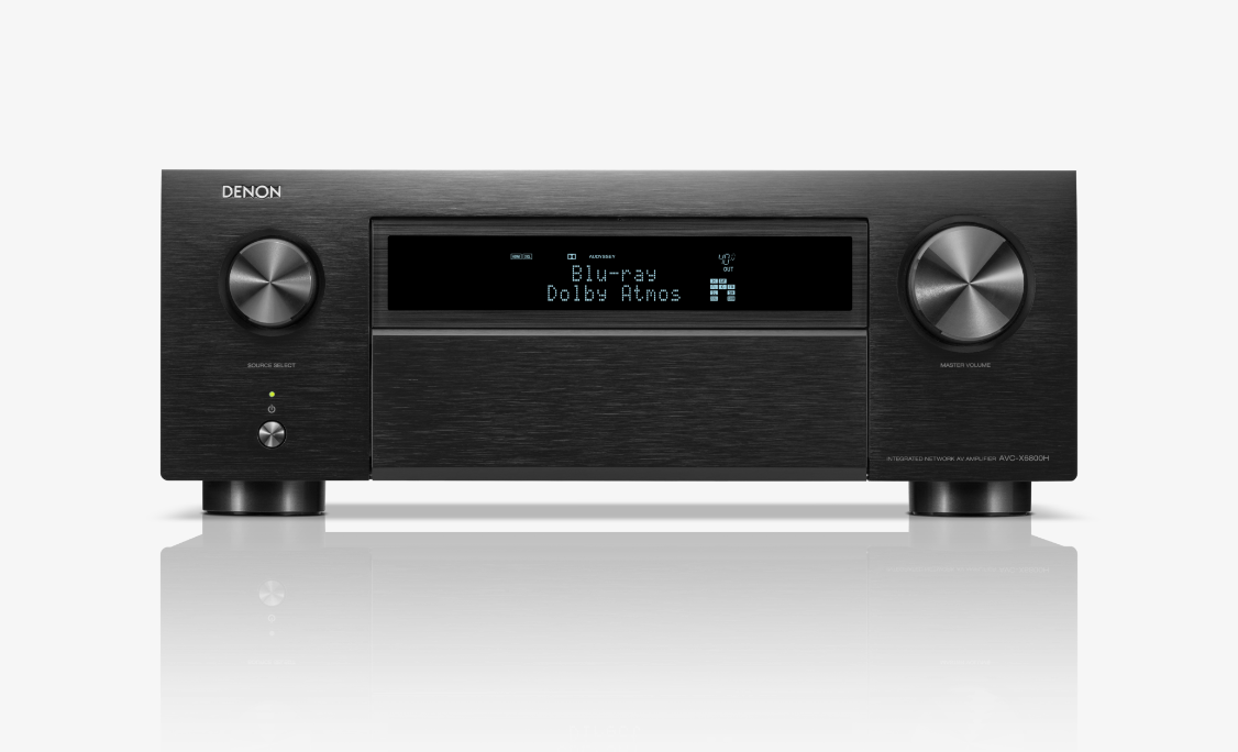 Denon AVC-X6800H 11.4 Ch. 205W 8K AV Receiver with HEOS® Built-in