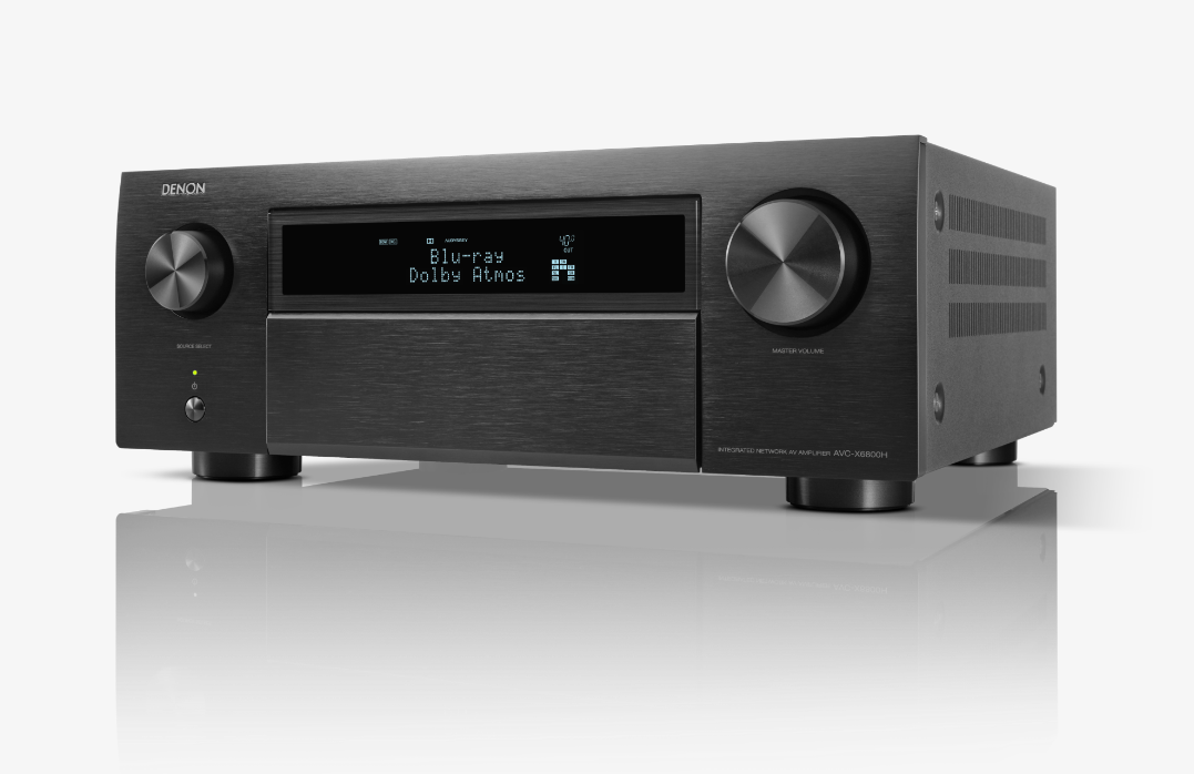 Denon AVC-X6800H 11.4 Ch. 205W 8K AV Receiver with HEOS® Built-in