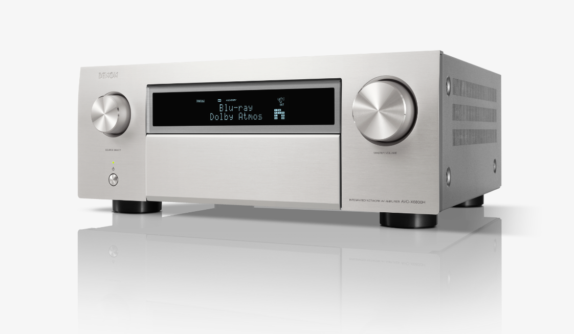 Denon AVC-X6800H 11.4 Ch. 205W 8K AV Receiver with HEOS® Built-in