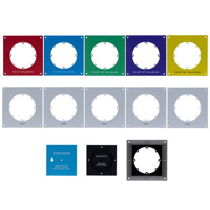 Sonance SA4-66 FLUSH Gyprock SQUARE Trim Kit Sonance