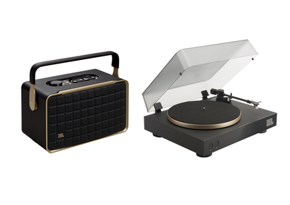 JBL Authentics 300 Bluetooth Speaker + JBL Spinner BT Bluetooth Turntable Bundle