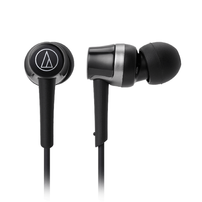 Audio-Technica ATH-CKR30iS SonicFuel In-Ear Headphones with In-line Mic & Control