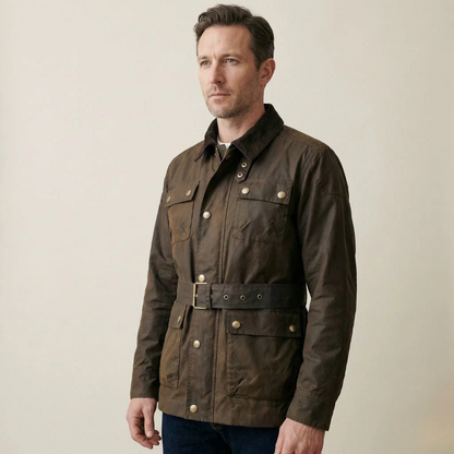 BEAUCAIRE British Millerain Waxed Jacket