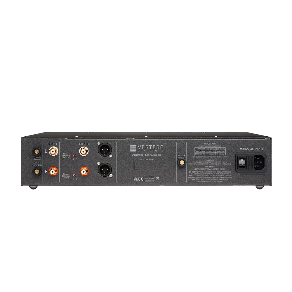 Vertere CALON Dual Mono Phono Amplifier