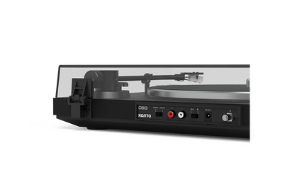 Kanto OBI3 Turntable with Bluetooth 5.3, Preamp, and Pitch Control