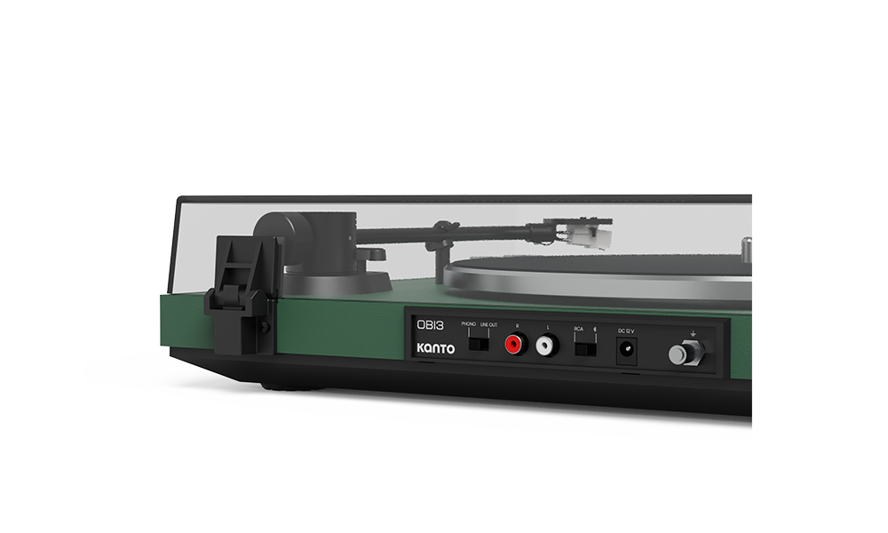 Kanto OBI3 Turntable with Bluetooth 5.3, Preamp, and Pitch Control