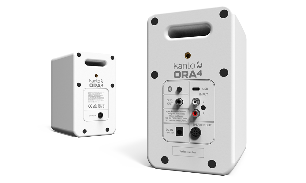 Kanto ORA4 140W Powered Reference Speakers with USB-C Input and Bluetooth