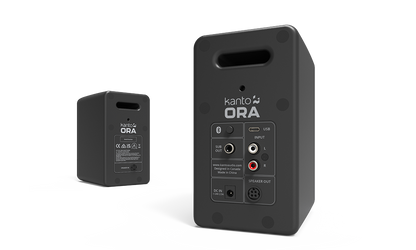 Kanto Ora 100W Powered Reference Desktop Computer Speakers With Bluetooth 5.0