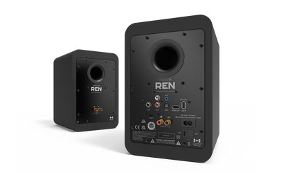 Kanto REN 200W Powered Bookshelf Speakers with HDMI ARC, USB-C, and Bluetooth 5.3