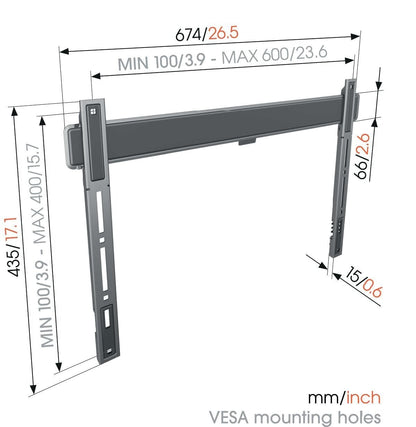 Vogel's TVM 5605 Fixed TV Wall Mount