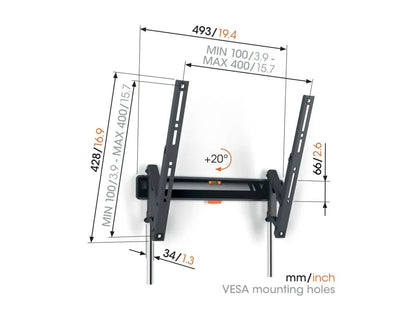 Vogel's TVM 3415 Tilting TV Wall Mount