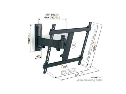 Vogel's TVM 3425 Full-Motion TV Wall Mount