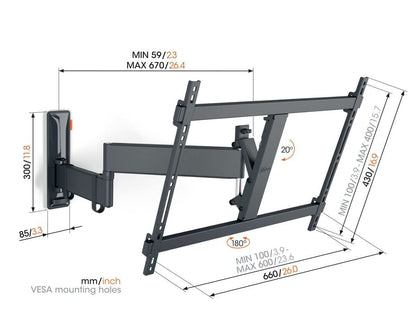 Vogel's TVM 3645 Full-Motion TV Wall Mount