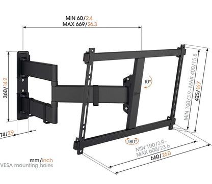 Vogel's TVM 3845 Full-Motion TV Wall Mount