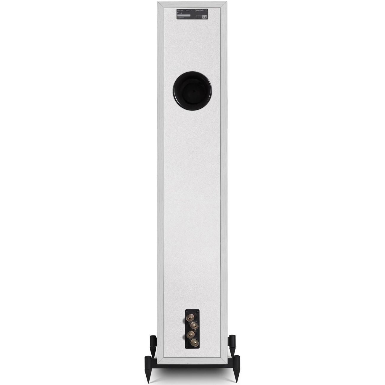 Wharfedale Diamond 12.4 - 2.5-Way Floorstanding Speaker White / EX DISPLAY