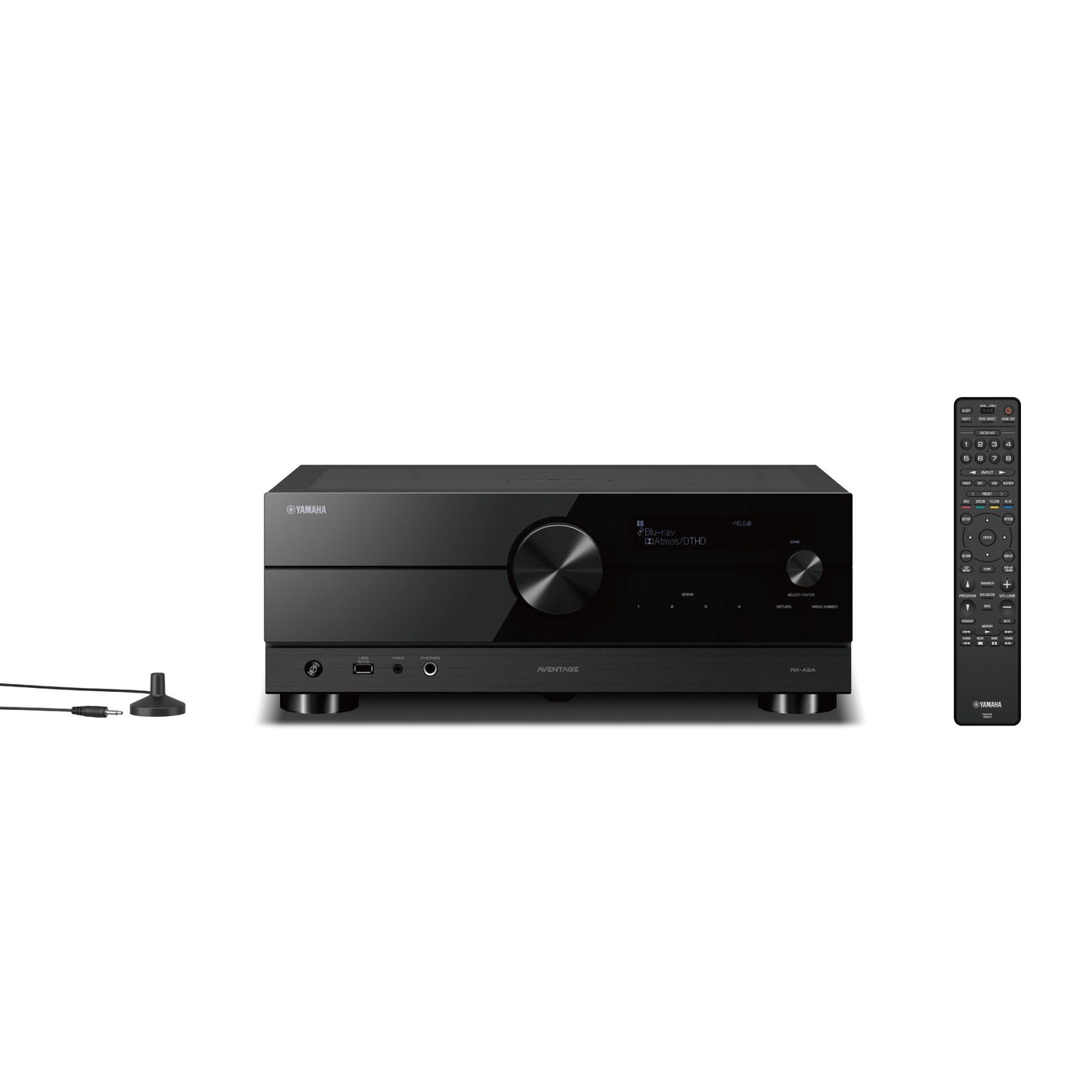 Yamaha Aventage RX-A2A 7.2 Channel AV Receiver-Black-Audio Influence