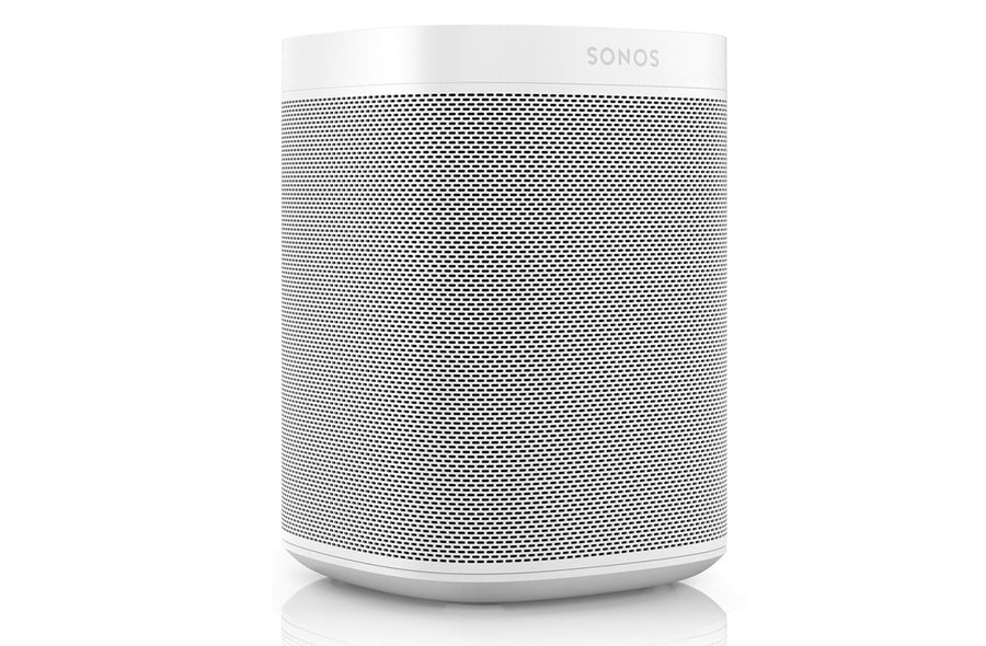 Sonos One Voice Control Wireless Smart Speaker White at Audio Influence