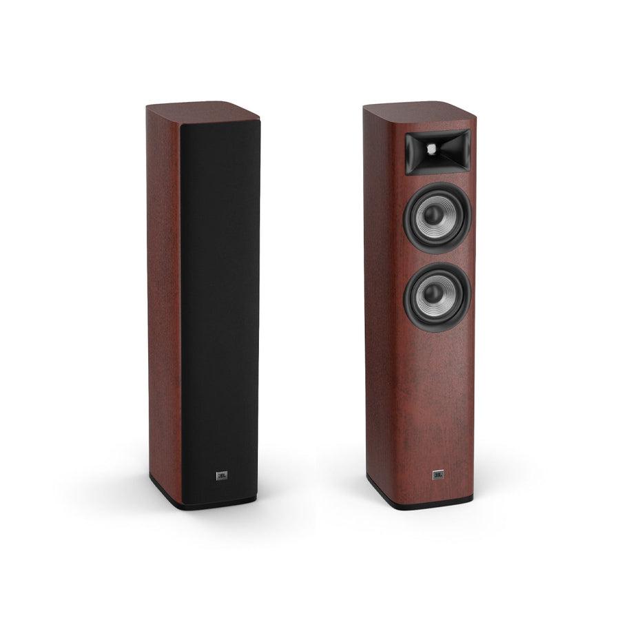 JBL Studio 680 Stereo Floorstanding Speakers at Audio Influence