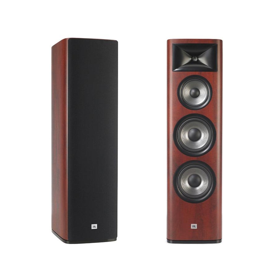 JBL Studio 698 Stereo Floorstanding Speakers at Audio Influence